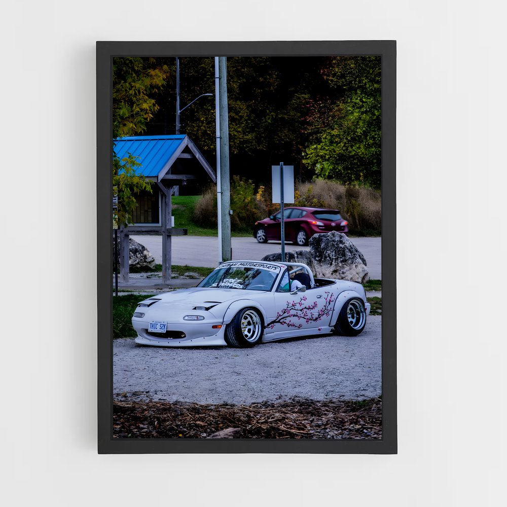 Poster Miata Élégance – affiche Mazda (vue 2)